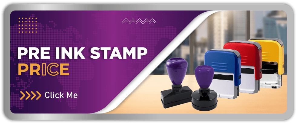 Pre Ink Stamp Price